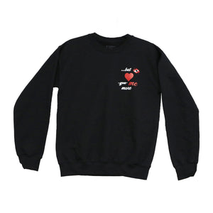 Open image in slideshow, Sweater _love me more

